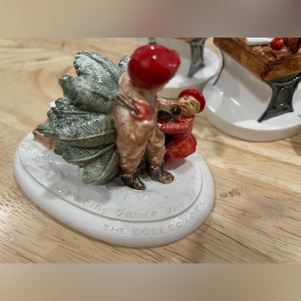 Handmade and hand painted festive miniatures for the holidays 4 Total